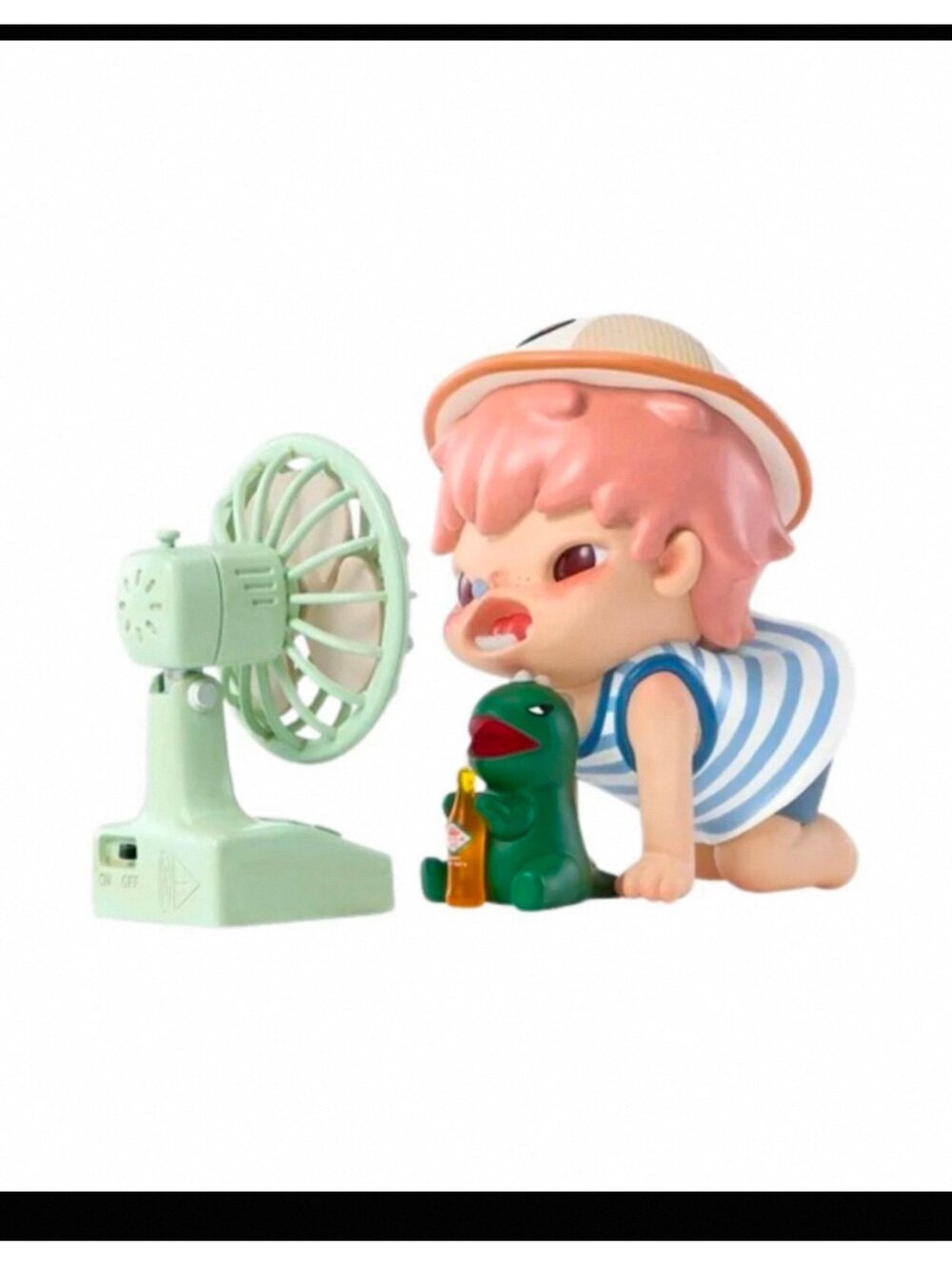 Popmart Hirono Electric Fan Figure
